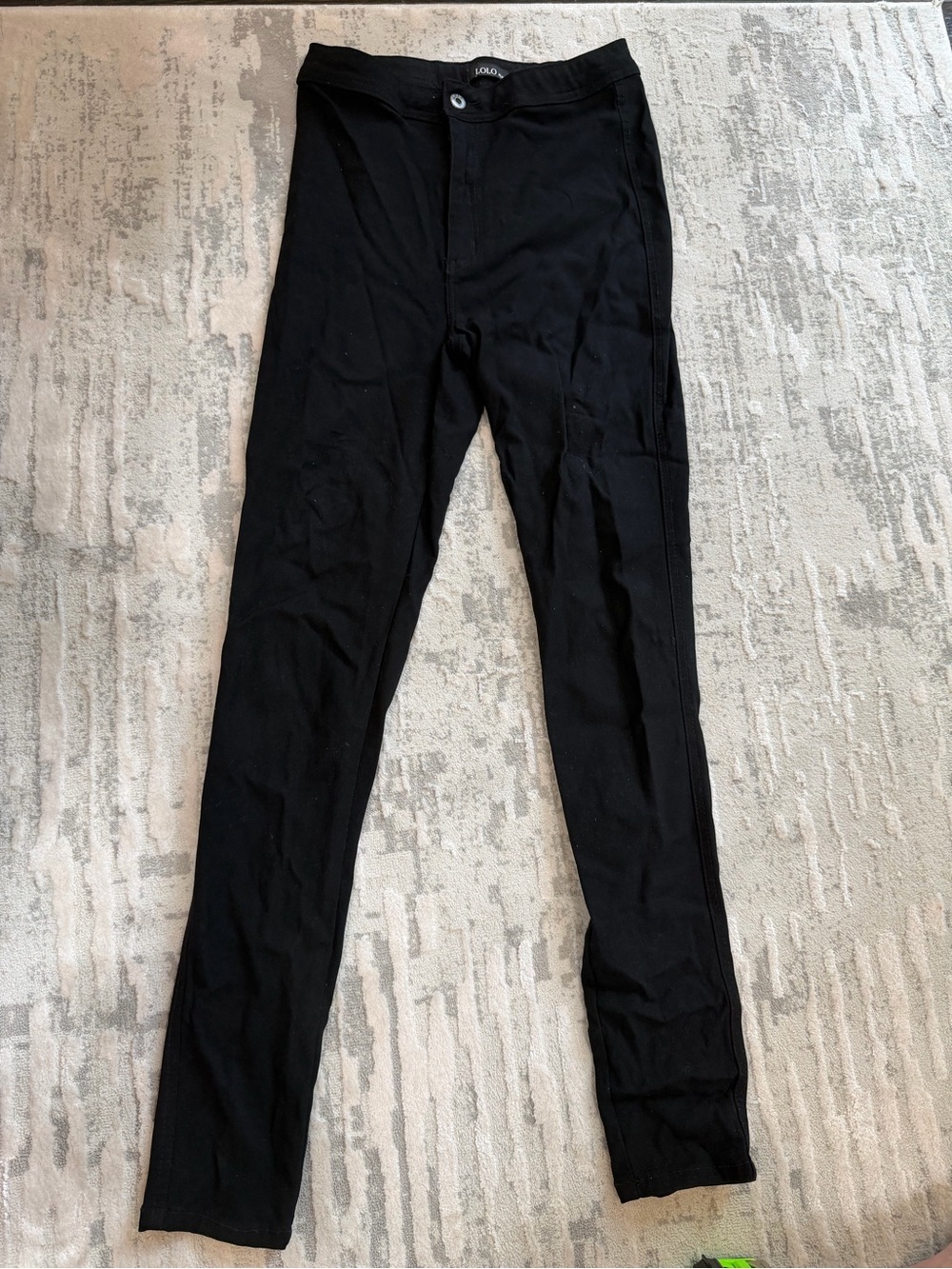 Lolo Jeans Black womens jeggings